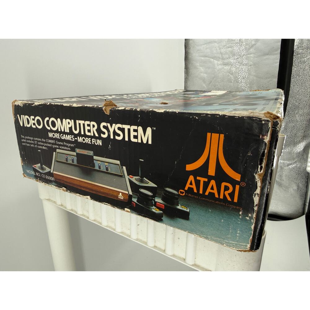 Atari 2600 Video Computer System Original Box Paddle Controllers Untested - Picture 5 of 8